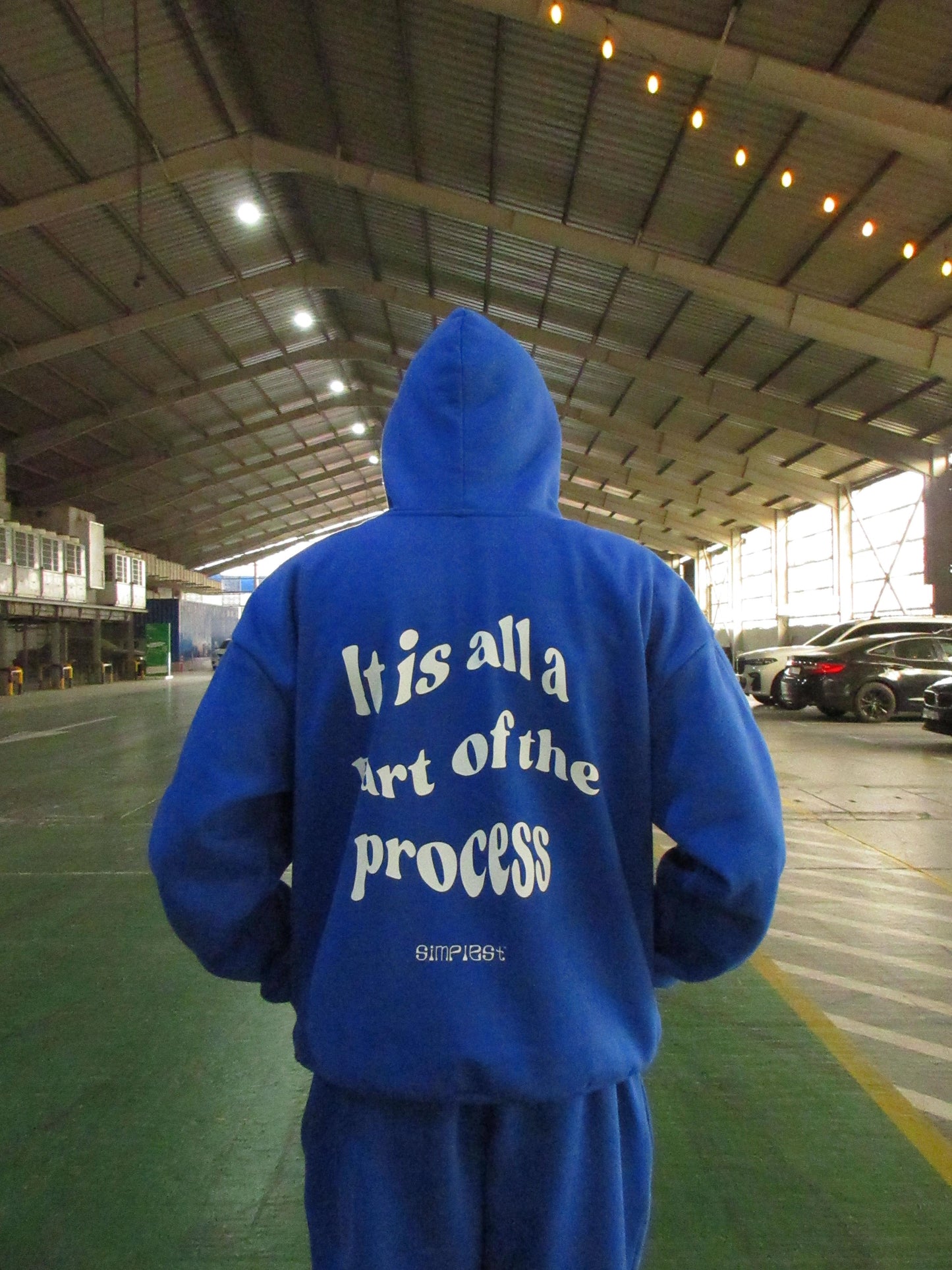 Blue Hoodie